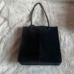 Two-Toned Lady Tote Bag